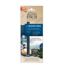 ENVIROSCENT AUTOSTICKS FRAGRANCE DIFFUSER CAR AIR FRESHENER - 2PK