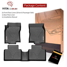 YITAMOTOR Floor Mats Liner for 2014-2020 Nissan Rogue All Weather Rubber 3pc Set