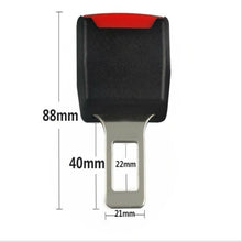 2x Car Safety Seat Belt Buckle Alarm Eliminator Extension Clip Fault Canceller