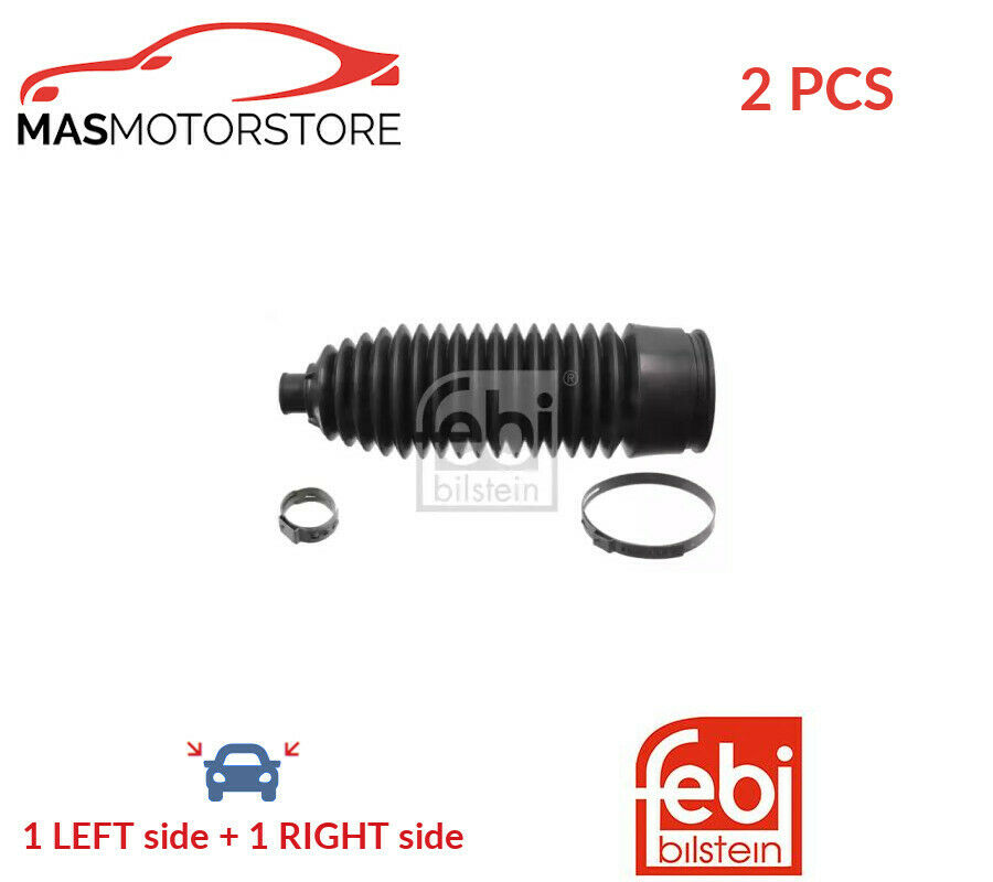 BELLOWS STEERING RACK BOOT PAIR SET FRONT FEBI BILSTEIN 102071 2PCS P NEW