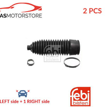 BELLOWS STEERING RACK BOOT PAIR SET FRONT FEBI BILSTEIN 102071 2PCS P NEW