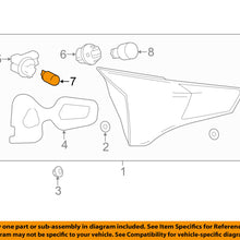 TOYOTA OEM-Tail Light Bulb 9098111067