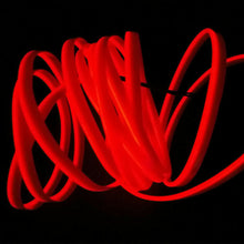 2M 12V EL Wire Red Cold light Neon Lamp Atmosphere Lights Unique Decor Accessory