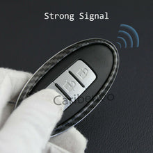 Carbon Fiber ABS Solid Car Key Keychain Cover For Nissan Infiniti Most Vehicles