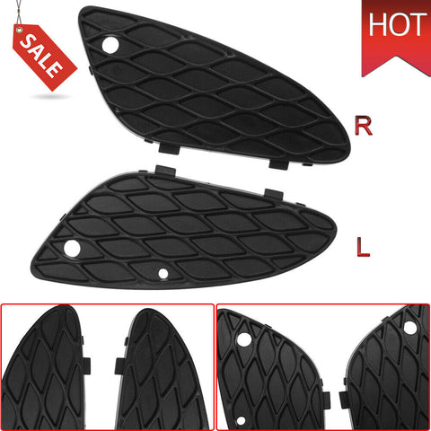1Pair Front Bumper Lower Cover Grille Left Right Fits Mercedes W211 E-class E320