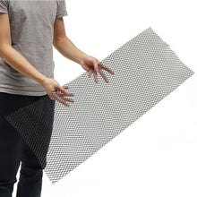 33x100cm Black Universal Aluminum Car Vehicle Body Grille Net Mesh Grill Section