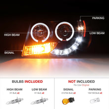 For 2005-2011 Toyota Tacoma HALO LED Projector Headlights Pre Runner X Runner