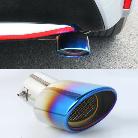 Stainless Baking blue Tail Exhaust Muffler Tip End Pipe For Toyota Corolla 2020+