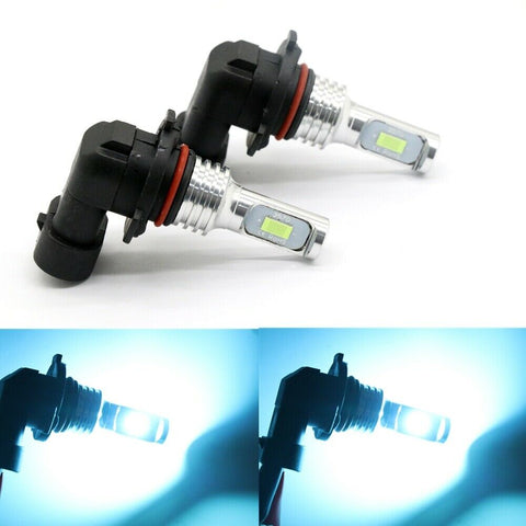 9005 HB3 8000K Ice Blue 6000LM CSP LED Headlight Bulbs Conversion Kit High Beam