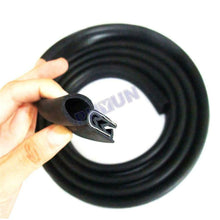 4 Meter Weatherstrip Car Bonnet Hood Trunk Edge Trim Moulding Noise Seals Black