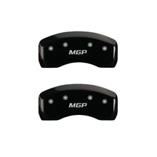 Set of 4 Front and Rear Black MGP Caliper Covers for 2008-2020 Nissan Rogue