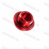 1pcs Red HKS Engine Oil Fuel Filler Cap Cover Billet For Toyota Camry Corolla
