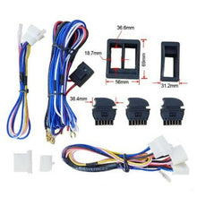 Universal Auto Car Power Door Window Glass Lift Switch With Harness Cable Sets