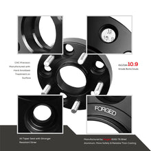 2PC 15MM HubCentric Wheel Spacers 5x114.3 5X4.5'' 66.1 12X1.25 fit 350Z 370Z G37