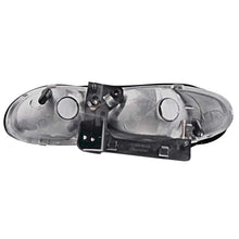 for 1998-2002 Chevy Camaro Z28 Z28 SS Black Clear Headlights Headlamps Assembly