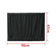 2x Car Sun Shade Side Window Curtain Foldable UV Shield Protection Accessories
