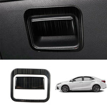 For Toyota Corolla 19-2020 black titanium Co-pilot storage box handle cover trim