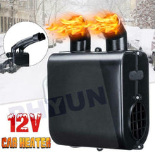 Universal 12V Car Heater Water Heating Hot Fan Metal Defroster Demister Outdoor