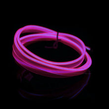 6.5FT/2M LED Car Interior Decor Atmosphere Wire Strip Pink Light Lamp Accessory