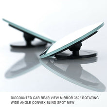 1 PC Car Blind Spot Rear View Mirror Angle Wide Adjustable 360° Rotate Convex