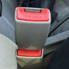 1pair Auto Car Safety Seat Belt Buckle Clip Adjustable Extension Extender 3Color