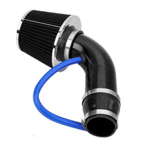 Air Intake Kit Black Pipe Diameter 3"+Cold Air Intake Filter+ Clamp+ Accessories