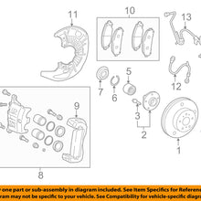 TOYOTA OEM-Axle Nut 9008017238