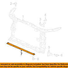 HONDA OEM 2018 Accord Radiator Core Support-Lower Brace 71430TEAT00