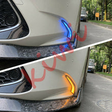 1Set Front Bumper Fog Lamp（DRL）LED 3-Function 3-Colors For Toyota Corolla 2020 Y