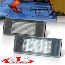 2Pc Bright 18-SMD LED License Plate Lights Lamps Kit For Juke Rogue Sport Q50