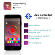 7" RGB LED Halo Headlights + Fog Light Combo Kit For Jeep Wrangler JK 2007-2017