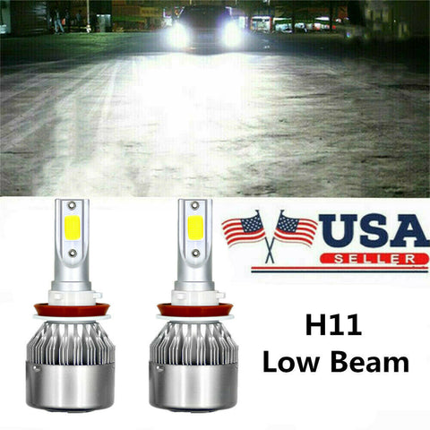 H11 LED Headlight Low Beam Bulb Super Bright For Chevy Silverado 1500 2500 07-15