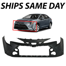 NEW Primered - Front Bumper Cover Fascia for 2020 2021 Toyota Corolla L LE XLE