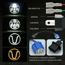 7" inch Motorcycle Halo Ring LED Headlight Projector For Yamaha Honda Kawasaki