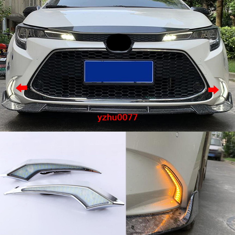 2020-2021 For Toyota Corolla L/LE/XLE LED DRL Running Light/Turn Signal Light