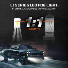 H8 H16 H11 LED Fog Light Set for Toyota Corolla Camry Land Cruiser Matrix Sienna