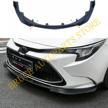 Matte Black Front Bumper Diffuser Lip Spoiler For Toyota Corolla L LE XLE 2020