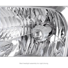 for 2005 2006 Toyota Tundra 05-07 Sequoia Chrome Headlights Headlamps Left+Right