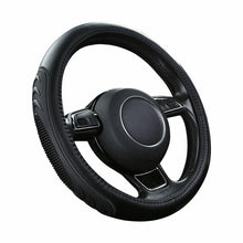 Top Microfiber Leather 38cm/15'' Car Steering Wheel Cover Messaging Non-Slip Set