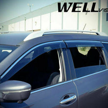 For Nissan Rogue 14-Up Clip On WELLvisors Window Visors Deflectors Rain Guards