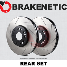[REAR SET] BRAKENETIC PREMIUM SLOTTED Brake Disc Rotors BNP44207.SS