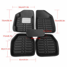 Universal 5-seat Car Floor Mats All-Weather Floor Mat Floorliner Waterproof Pads