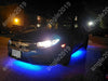 LED RGB Car Chassis Atmosphere Lamp Neon Light Kit For Audi Honda Nissan Subaru