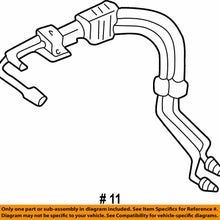 SUBARU OEM 1997-1998 Impreza-Power Steering Pressure Hose 34610AC270 GENUINE