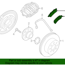 Genuine GM Brake Pads 84265875