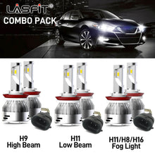 6x Combo LED Headlight Bulbs for Toyota Tacoma 2016-2020 High+Low Beam+Fog Light