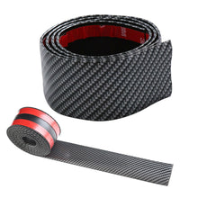 For Toyota 5CM*1M Car Sticker Carbon Fiber Rubber Door Sill Protector Strip