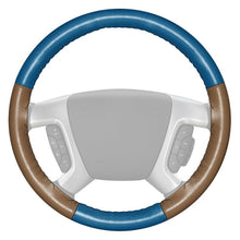 For Nissan Altima 18-20 Steering Wheel Cover EuroTone Two-Color Sea Blue