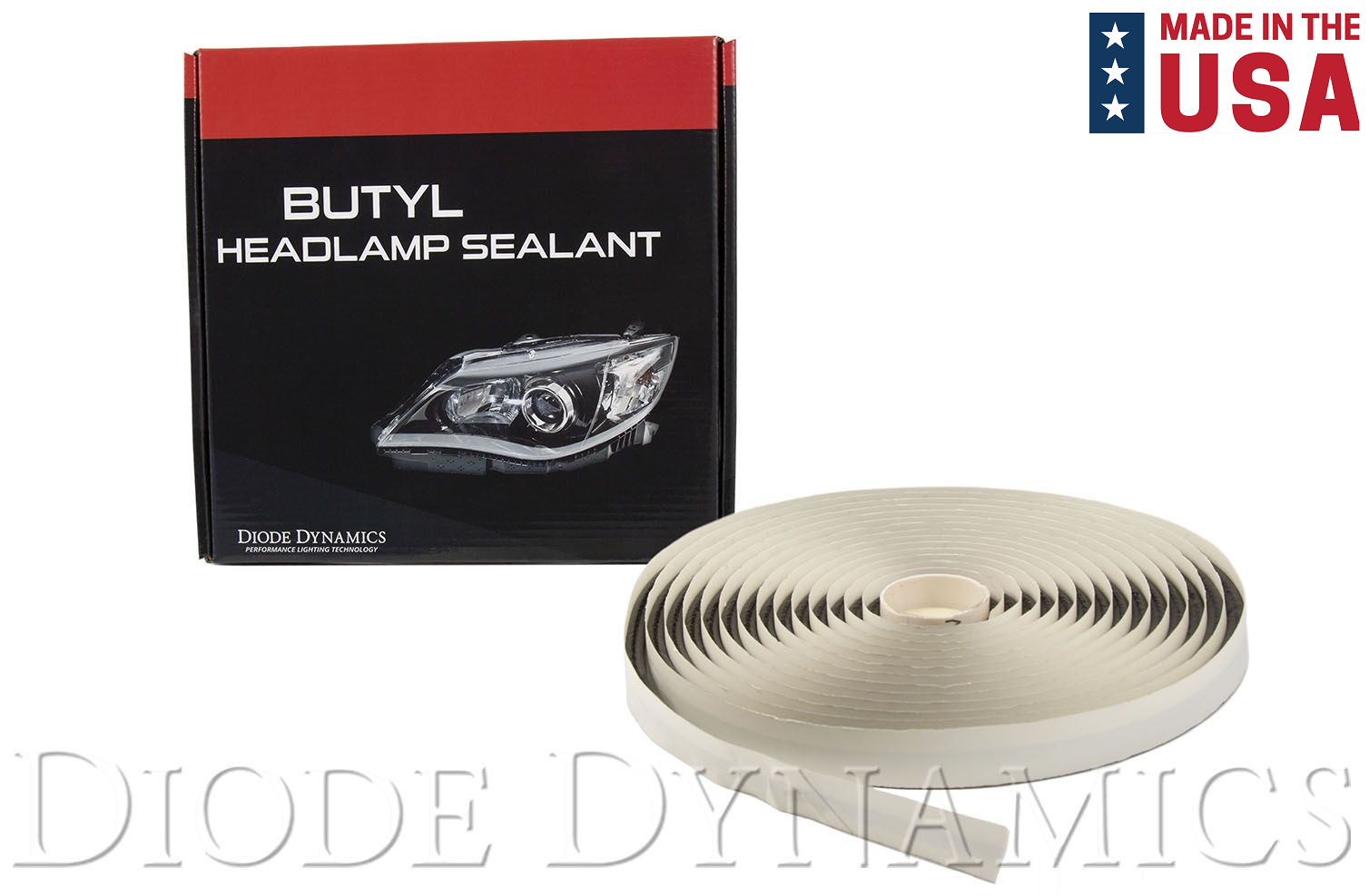 Butyl Headlight Headlamp Sealant 20 Feet - Automotive Grade - Diode Dynamics