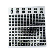 1x Car Marine Auto Instrument Rocker Switch Label Decal Circuit Panel Sticker